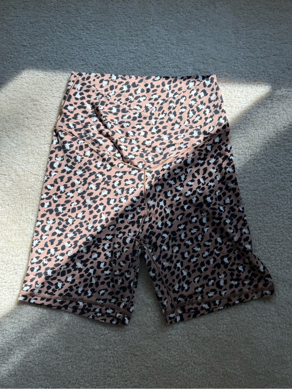 Aerie OFFLINE Leopard Print Bike Shorts